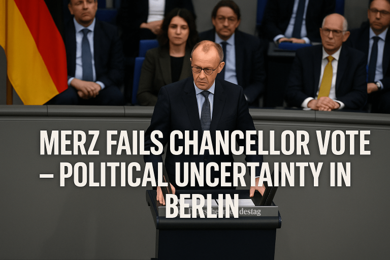 Friedrich Merz Elected German Chancellor